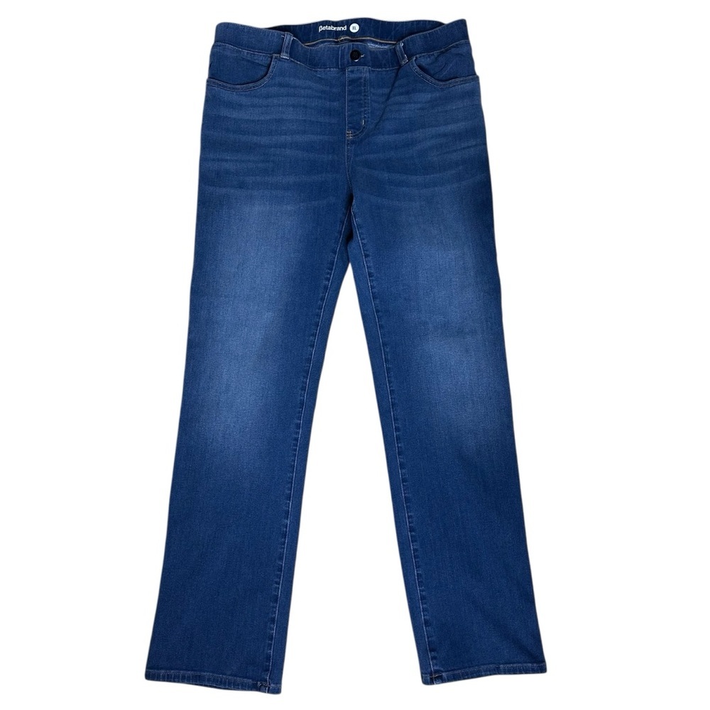 Betabrand Women’s Pull On Jeans. Size XL